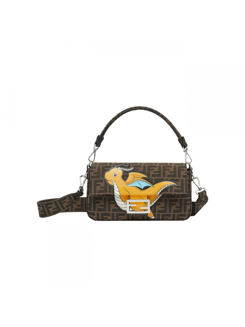 Сумка Baguette Fendi x Frgmt x Pokemon